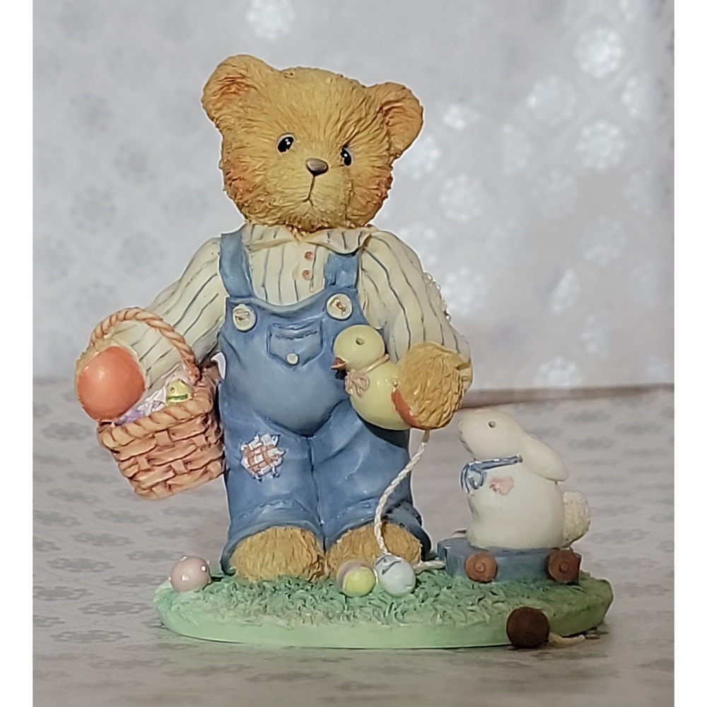 Cherished Teddies Donald "Friends Are Egg-ceptional Blessings"‎ Figurine 103799